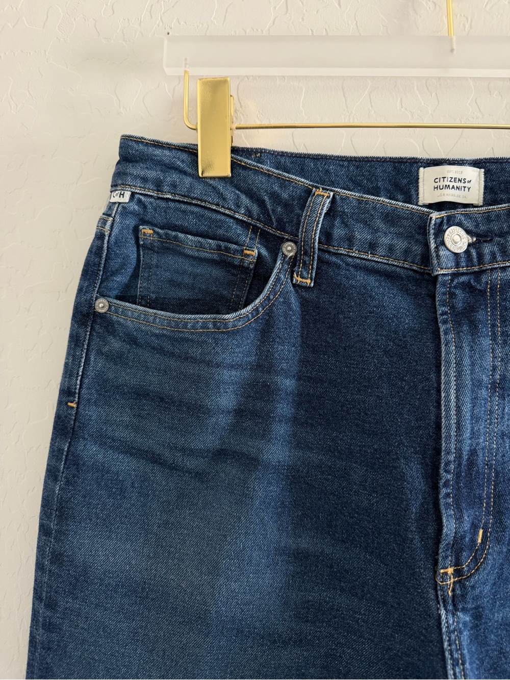 Citizens of Humanity Daphne High Rise Stovepipe Jeans in Winsome Size 31 - Picture 10 of 14